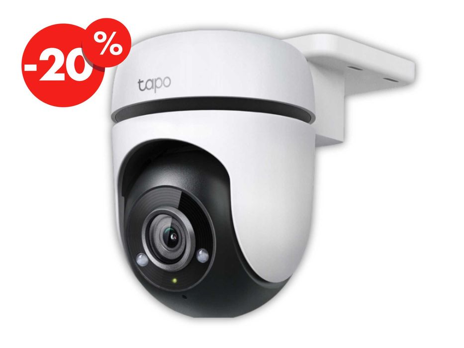 KAMERA Zewnętrzna Obrotowa WIFI 1080p IP65 Alarm Świetlny - WYPRZEDAŻ