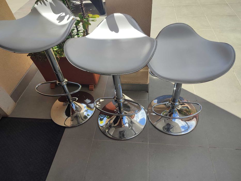 3 Bancos de bar elevatorios