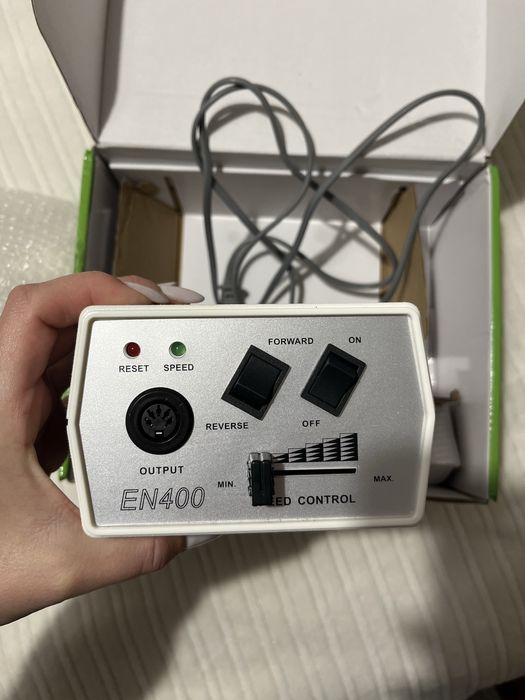 Broca e forno para unhas