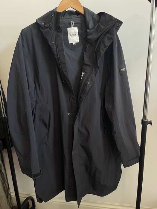 Плащ дощовик Франція Aigle стильний новий XL