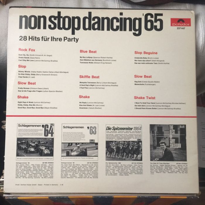 Vinil Non stop Dancing 65