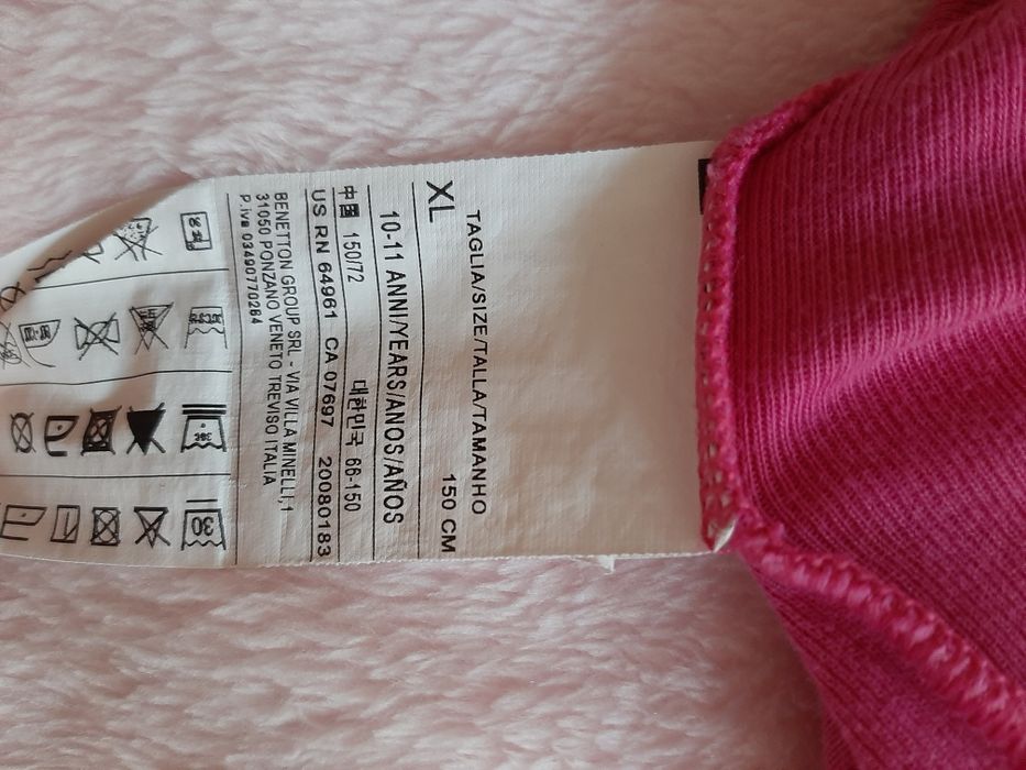 Bluzka z długim rękawem, Benetton, rozm. 146-152 cm