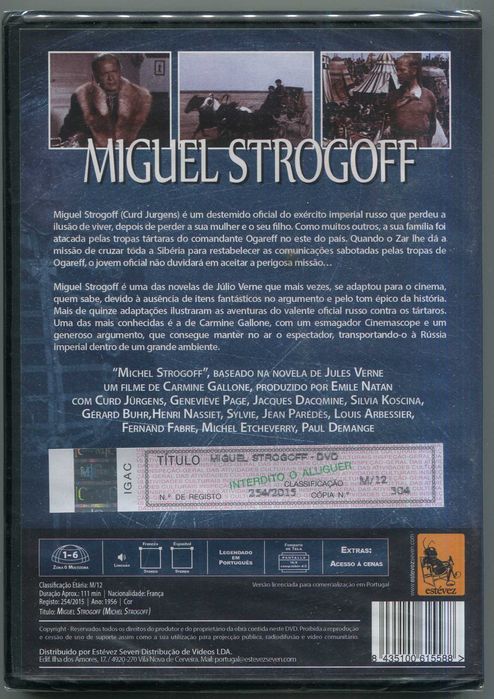 Miguel Strogoff – Novo/Selado