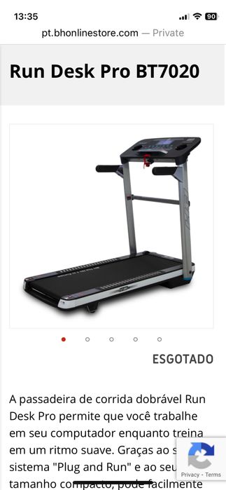 Passadeira de corrida eléctrica/mesa laptop