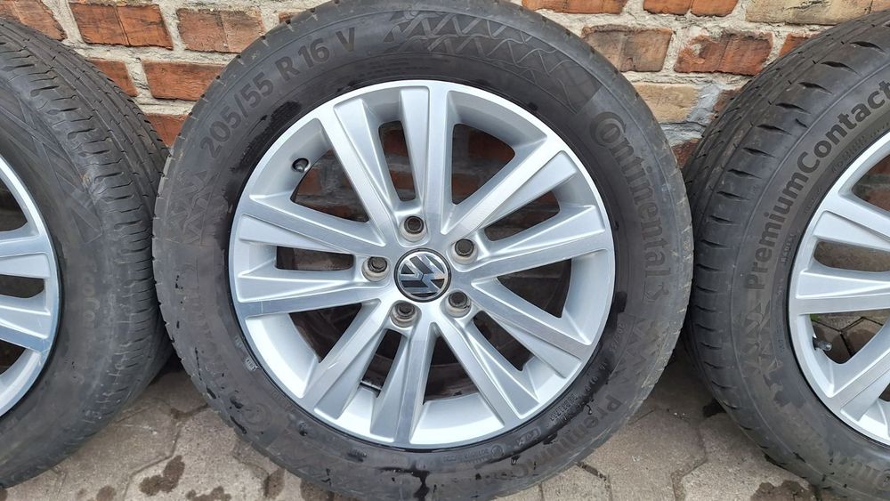 Колеса для Volkswagen шини 205/55 R16 5х112 диски golf 5 6 7 8 touran
