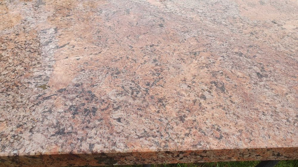 Stół ogrodowy tarasowy kamienny z 4 krzesłami