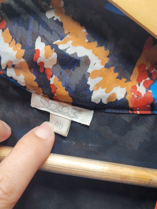 CUDNA Sukienka **SOLAR**  Jedwabna r 40