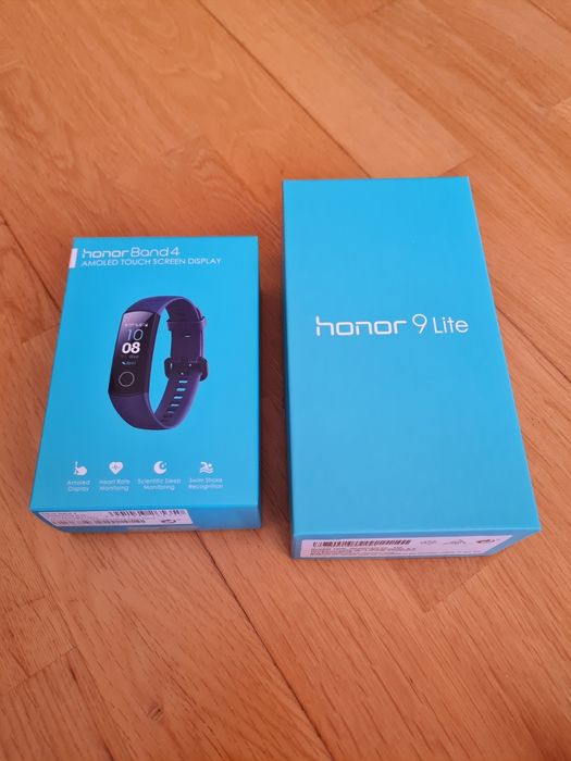 Snartphone Honor 9 Lite + smartwatch Honor Band 4, novos
