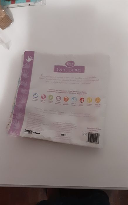 Livro em tecido para crianças