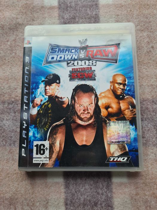 Jogo PS3 Smack Down vs Raw