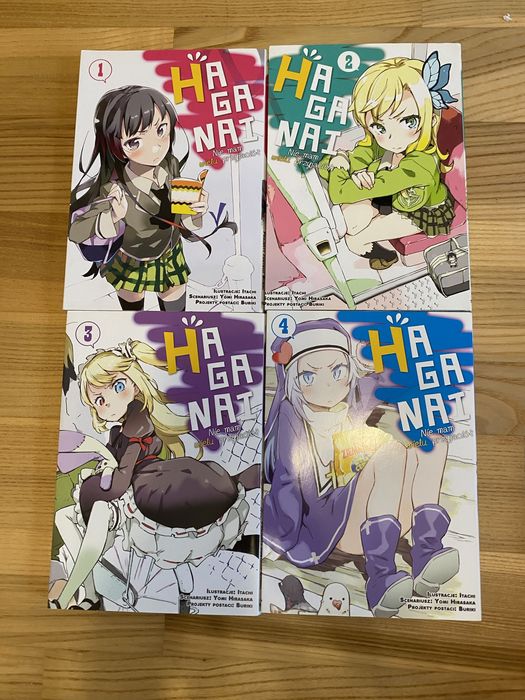 Manga kokekcja HAGANAI