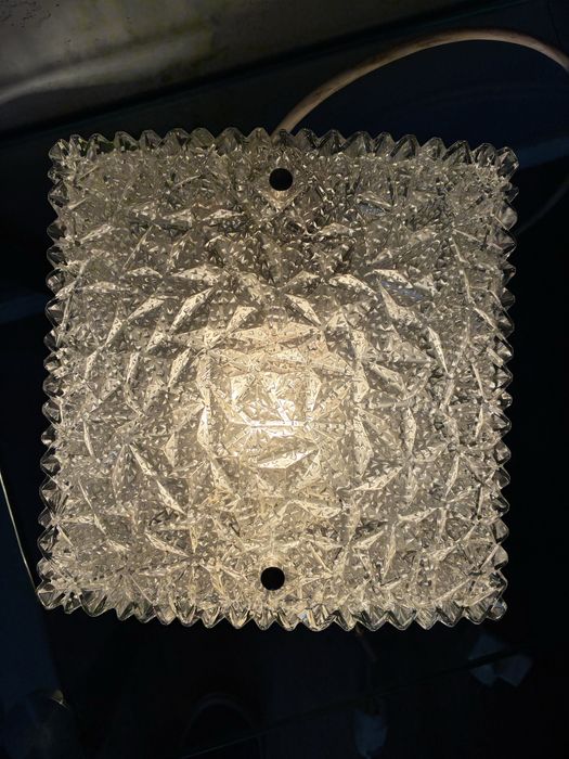 Bur Leuchten kinkiet mid century modern vintage lata 60