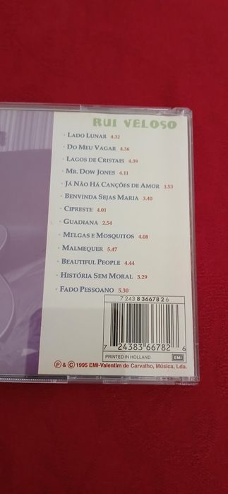 CD Rui Veloso - Lado Lunar,  de 1995