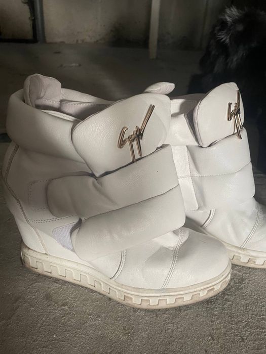 Giuseppe Zanotti High-top sneakers  з застібками на липучках
