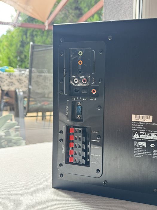 Logitech Z906 zestaw + kabel optyczny 5m