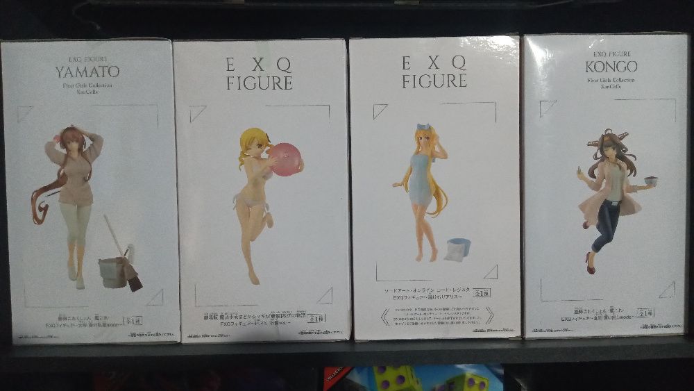 Figuras EXQ 22 cm Banpresto mais ofertas surpresa NOVAS e SELADAS