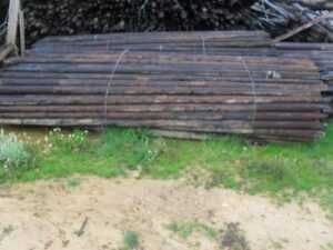 Postes de madeira tratada c/ tratamento antigo como as solipas até3.5m