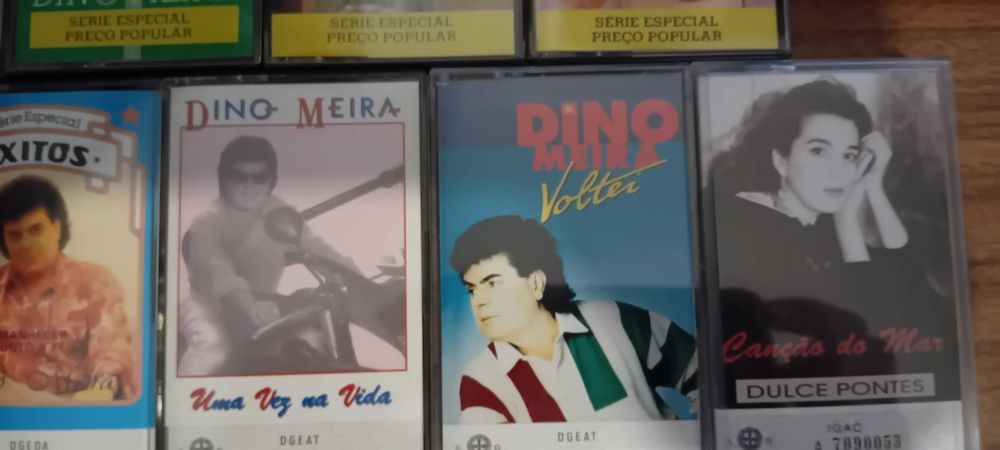 Cassetes Música Portuguesa Letra D.