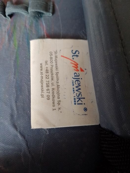 Piórnik szkolny wielokolorowy