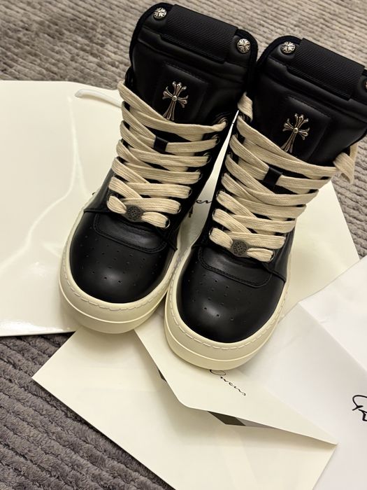 Кросівки rick owens x chrome hearts