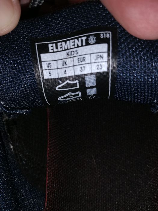 Ténis Element usados uma vez