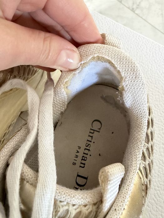 Adidasy DIOR D-Connect złote 36 damskie unisex