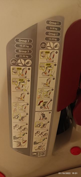 Cadeira Auto Römer (também alugo)