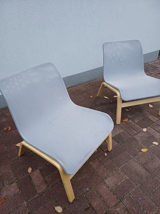 Fotele ikea szare - oddam za darmo