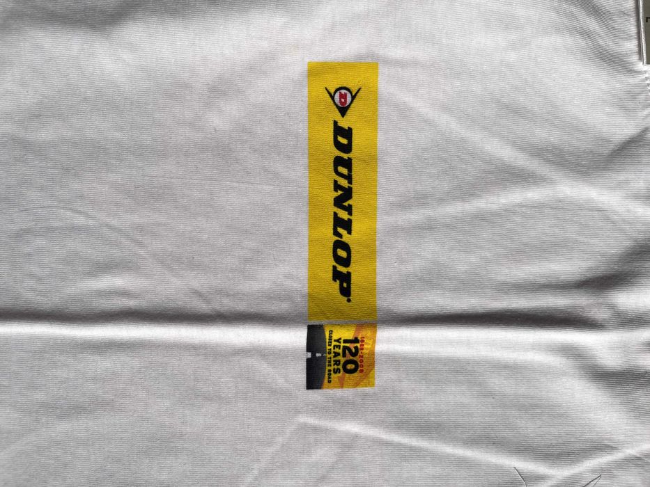 T-shirt Dunlop algodão branco