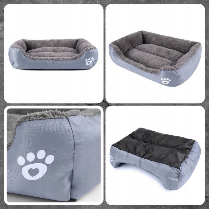 Legowisko Dla Psa Kota 80x60 Kanapa Sofa Kojec Poduszka Xxxl Wodoodpor