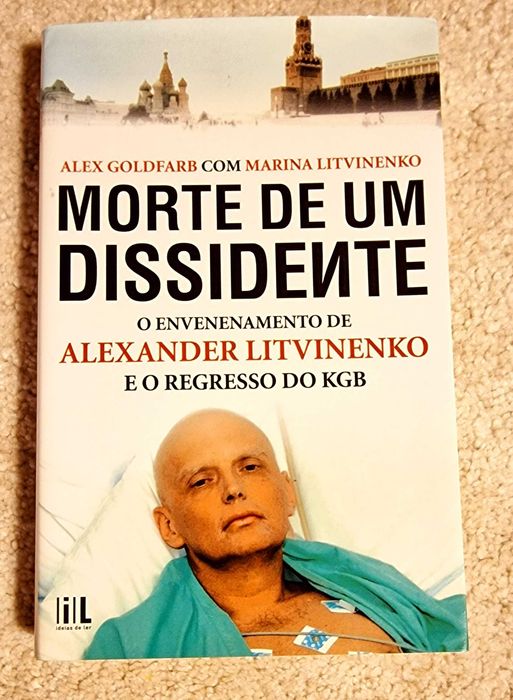 Livro Morte de um Dissidente - Envenenamento de Alexander Litvinenko