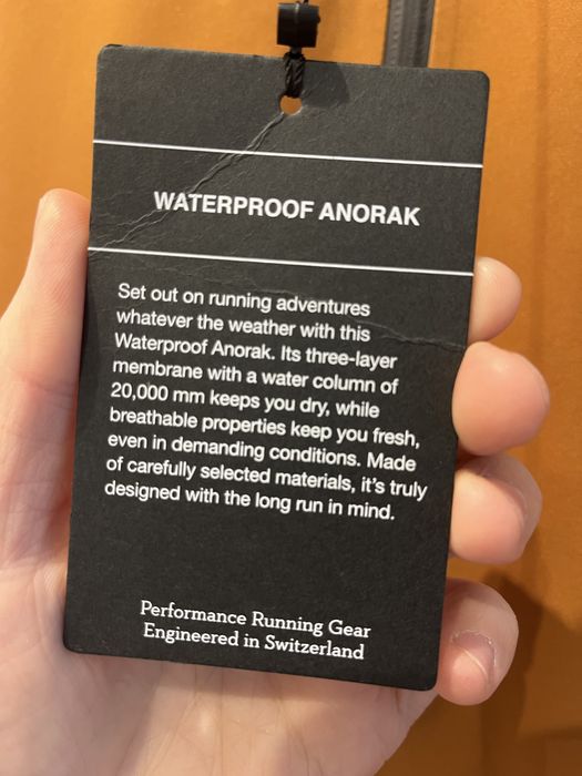 On Waterproof Anorak