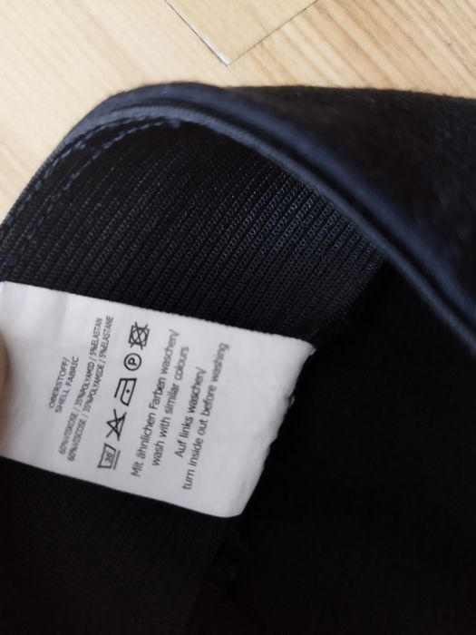 Just Anna porządne legginsy z perełkami S