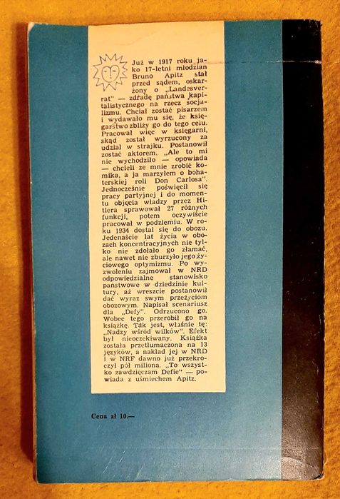 Bruno Apitz, Nadzy wśród wilków