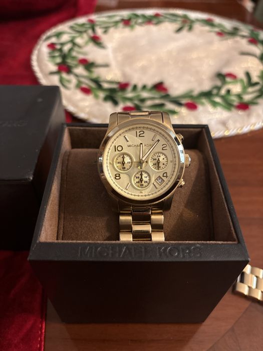 Złoty zegarek Michael Kors  oryginalny wodoszczelny