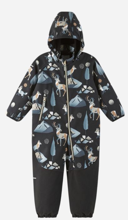 92 розміp!Новий!Бредовий Reima Mjosa softshell,чорний