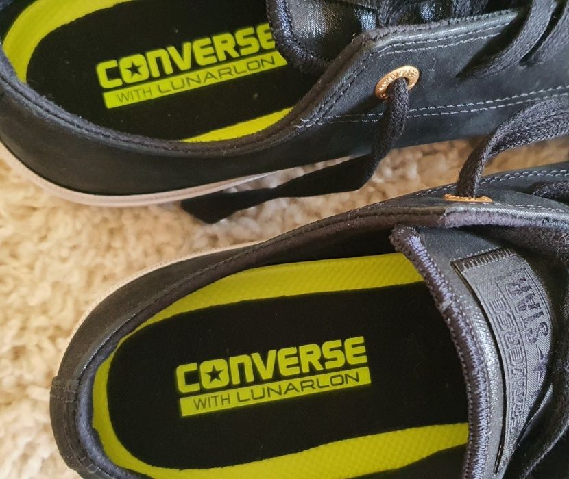 unikatowe buty trampki CONVERSE ALL STAR WITH LUNARLON czarne