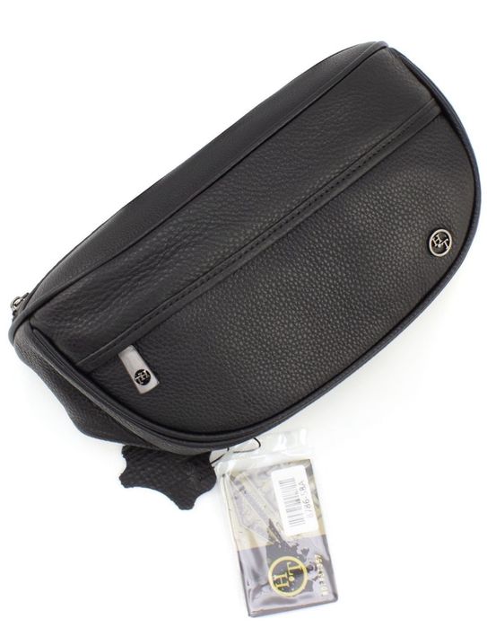HT Leather бананка Чоловіча сумка га пояс Поясная сумка кожаная больша