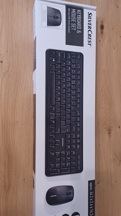Silvercrest Klawiatura bezprzewodowa + myszka