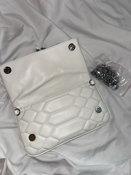 Сумка zadig&voltaire клатч rock біла молочна
