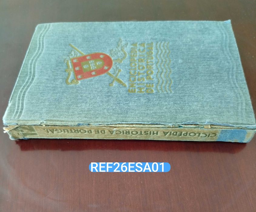 Livro Antigo "Enciclopédia Histórica de Portugal"