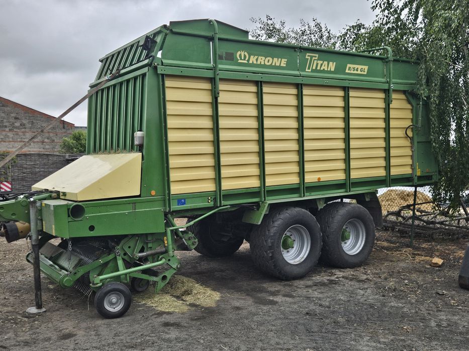 Krone titan R 54 GL przyczepa samozbierająca