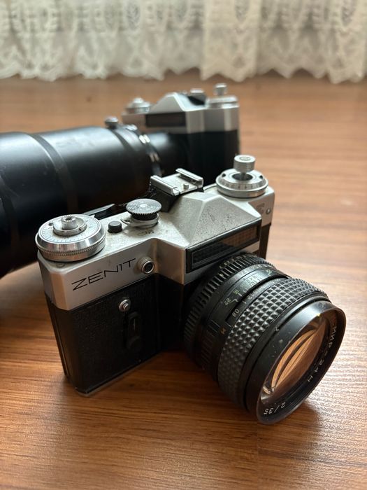 Камера плівкова Zenit обʼєктив