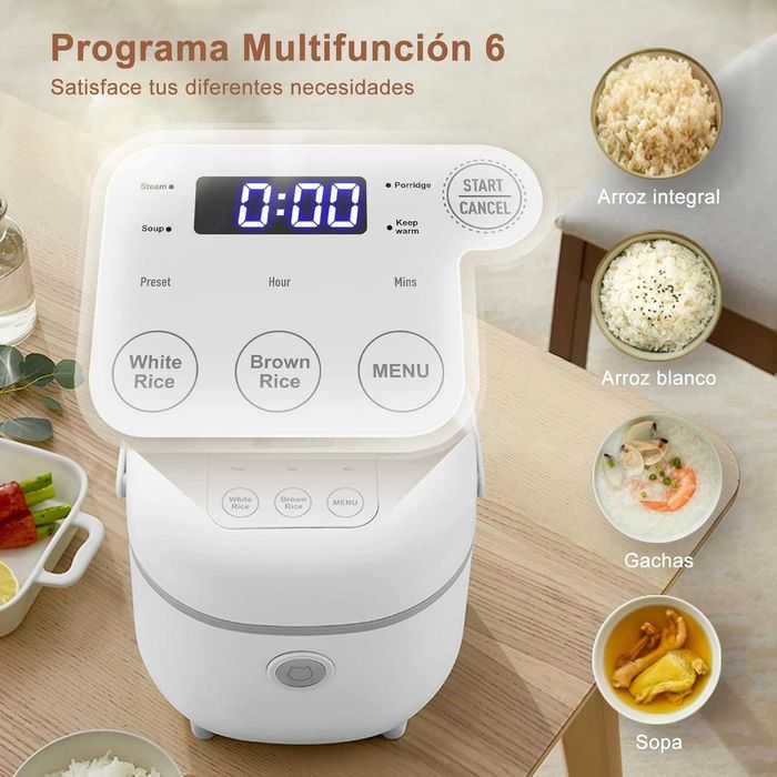 Bear Rice cooker (usado) para 2-4 pessoas