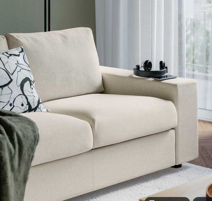 sofa 3 lugares, como novo