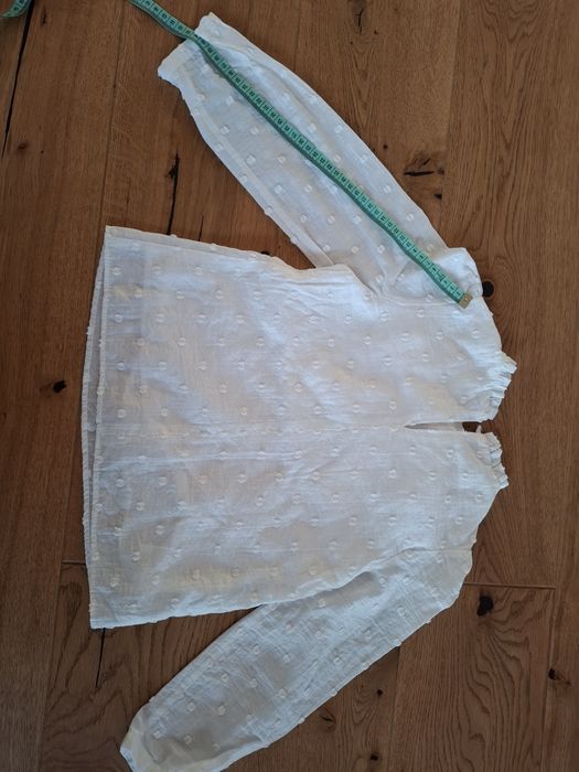 Bluzka dziewczęca elegancka zara 128