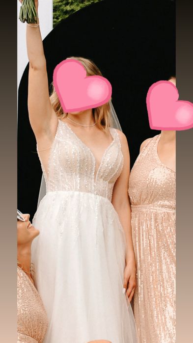 Piękna suknia ślubna