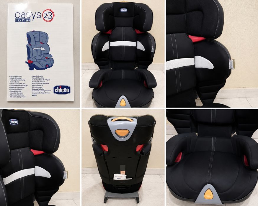 Cadeira Auto Chicco Oasys 2-3 FixPlus (15-36 kg) – Isofix