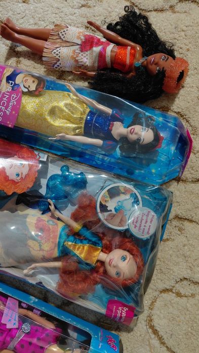 лялька  Disney Моана, барбі,Меріда,Ваяна