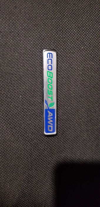 Эмблема надпис двери багажника (ecoboost awd) FT4Z5842528F Ford Edge